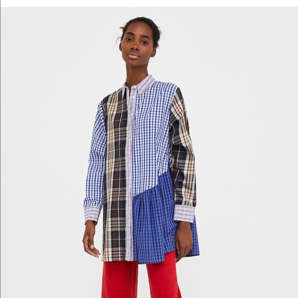 Zara Patchwork Tunic - image 1